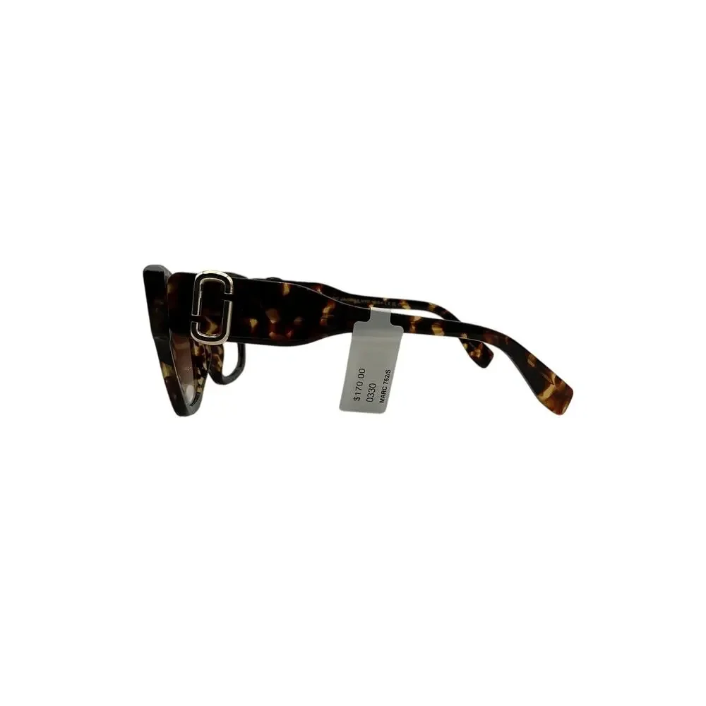 Marc Jacobs Chic Brown Cat-Eye Sunglasses